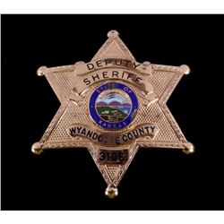 Deputy Sheriff Badge Wyandotte County Kansas
