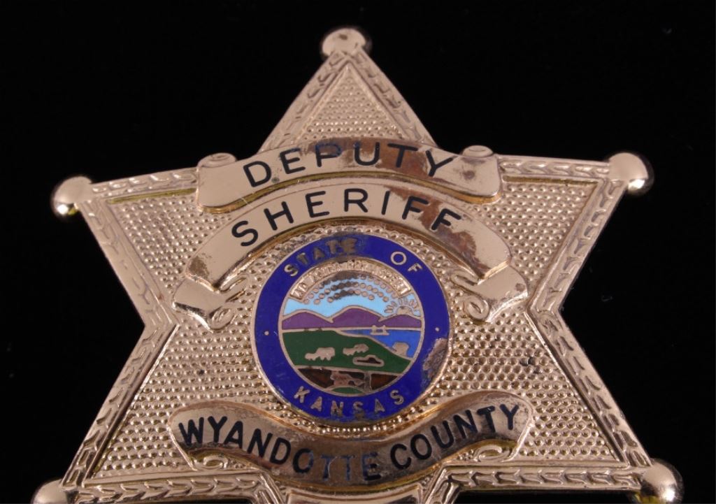 Deputy Sheriff Badge Wyandotte County Kansas