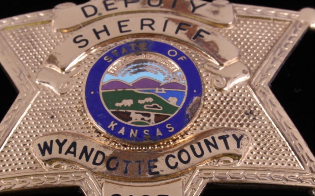 Deputy Sheriff Badge Wyandotte County Kansas