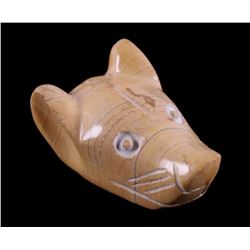 Sioux Carved Coyote Fetish
