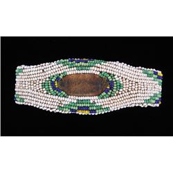 Crow Beaded Bracelet circa 1920-1930