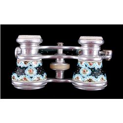 Chavance & Co Paris Enameled Opera Glasses 19th C.