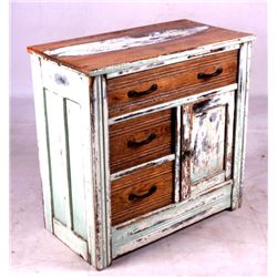 Antique Solid Oak Wash Stand