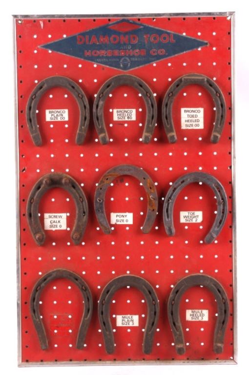 Diamond Tool and Horseshoe Display