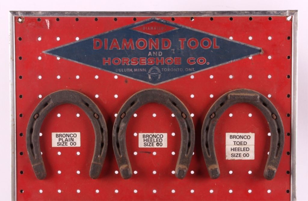 Diamond Tool and Horseshoe Display