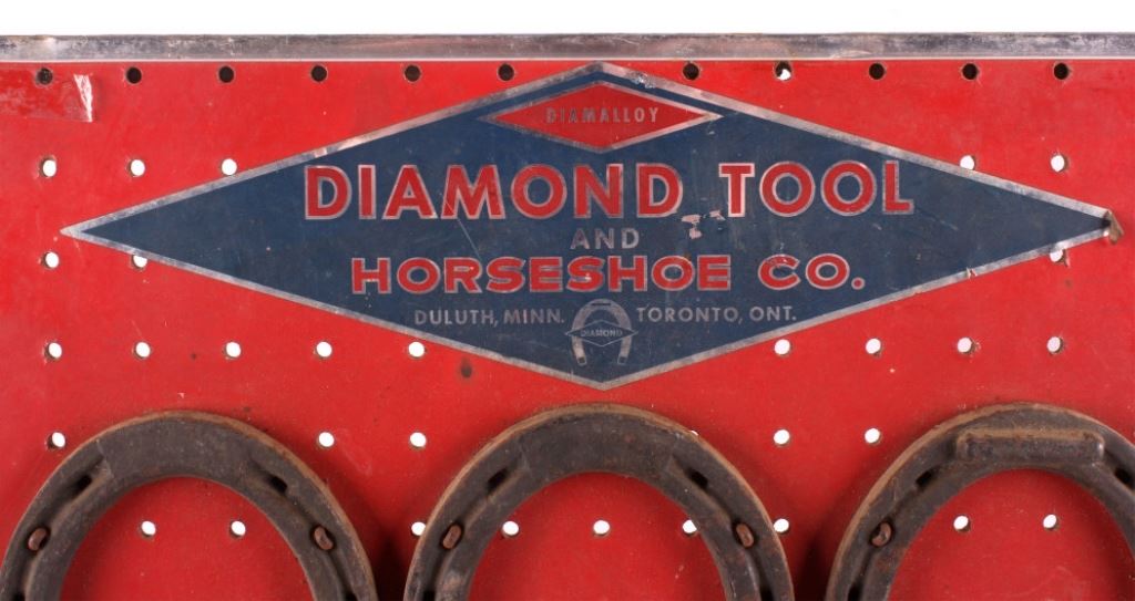 Diamond Tool and Horseshoe Display