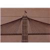 Image 4 : Framed Brooklyn Bridge Architectural Print