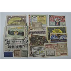 German Notgeld Assortment