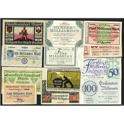 German Notgeld Assortment.