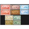 Image 1 : Banque Nationale du Laos. Group of 10 pieces.