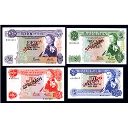 Bank of Mauritius 1978 Specimen Set