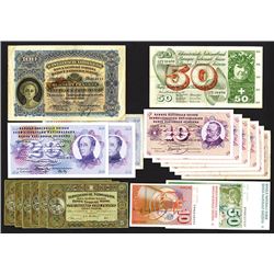 Swiss National Bank Assortment