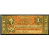 Image 1 : Importers and Traders Bank, $1, ca.1850's.