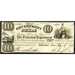 Government of Texas, 1838 Third Issue