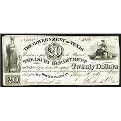 Government of Texas, 1838 Third Issue