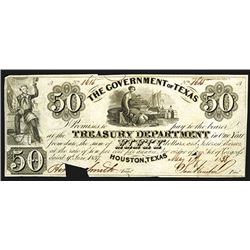 Government of Texas, 1838 Third Issue