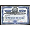Image 1 : Indian Motorcycle Company Specimen Shares. CA 1910.