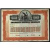 Image 1 : American Bicycle Co. 1902 Specimen Stock Certificate.