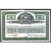 Image 1 : Maxwell Motor Company Specimen Shares. 1925.