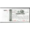 Image 1 : Pacific Bank, ca. 1900 but Printed on 1850-60's Form, Specimen Stock Certificate.