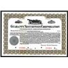 Image 1 : Guaranty Securities Corporation Specimen Bond. CA 1920s 0r 1930s.