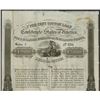Image 1 : Confederate States of America 1863 7% Cotton Loan Issued Bond.