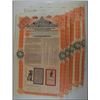 Image 1 : Chinese Imperial Government 1908 5% £100 Tientsin-Pukow Railway Quintet.