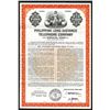 Image 1 : Philippine Long Distance Telephone Co. 1958. Specimen Bond.