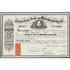 Image 1 : Connecticut Arms and Manufacturing Co. Stock Certificate Gun Manufacturer.