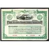 Image 1 : Justin Projectile Company, 189x Specimen Ammunition Manufacturer Stock Certificate.