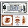 Image 1 : 1st Liberty Loan Bond of 1917 $50 3 1/2 % Gold Bond.