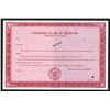 Image 1 : Specimen Certificate of Interest. Ca 1930S.