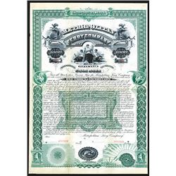 Metropolitan Ferry Co., Specimen Bond.