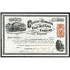 Image 1 : Chester & Tamaroa Coal & Rail Road Company Issued Shares. 1870.