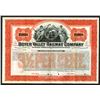 Image 1 : Boyer Valley Railway Co., 1898 Specimen Bond.