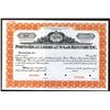 Image 1 : Porto Rican American Sugar Refinery Co., ND ca.1910-20's Specimen Stock Certificate.