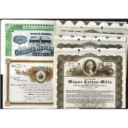 Cotton and Fabric Bonds and Shares.