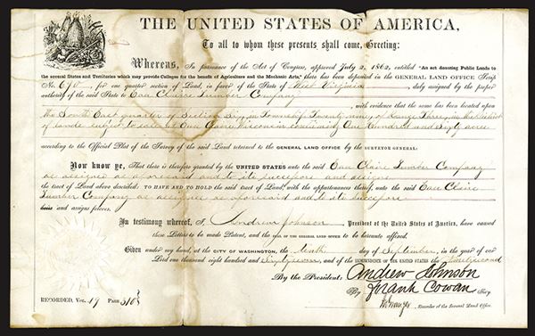Form 1810 Legal Papers and Documents Assortment ca.1810-1890.
