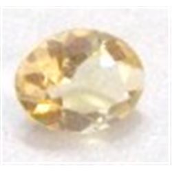1.65 CARAT GOLDEN CITRINE *RARE LARGE* GEMSTONE OVAL CUT AND FACETED GEM!! GEM CAME OUT OF SAFE!!