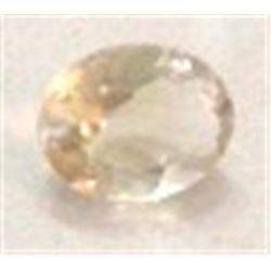 1.30 CARAT GOLDEN CITRINE *RARE LARGE* GEMSTONE OVAL CUT AND FACETED GEM!! GEM CAME OUT OF SAFE!!