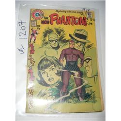 1974 RARE CHARLTON COMICS JUNE VOL.7 NO.60 *THE NEW PHANTOM* BOOK VALUE $35.00+!! COMIC CAME OUT OF