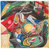 Image 1 : Abstract Folk Art Painting by Xu Zhong Fang