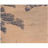 Image 4 : Chinese Black Ink Landscape Painting on Scroll
