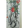 Image 3 : Chinese WC Scroll Peaches Fu Zizhao b. 1928