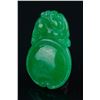 Image 4 : Chinese Emerald Green Jadeite Dragon Pendant