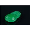 Image 5 : Chinese Emerald Green Jadeite Dragon Pendant