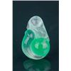 Image 1 : Chinese Green Jadeite Lotus Pendant