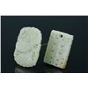 Image 2 : 2 Pcs of Chinese White Jade Open Work Pendants