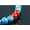 Image 4 : Turquoise Necklace in Agate Beads