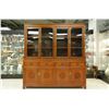 Image 1 : 1940s Chinese Huali Book Shelf w/ Glass Doors